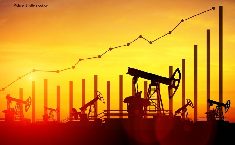 Oil nodding donkeys and a rising crude price