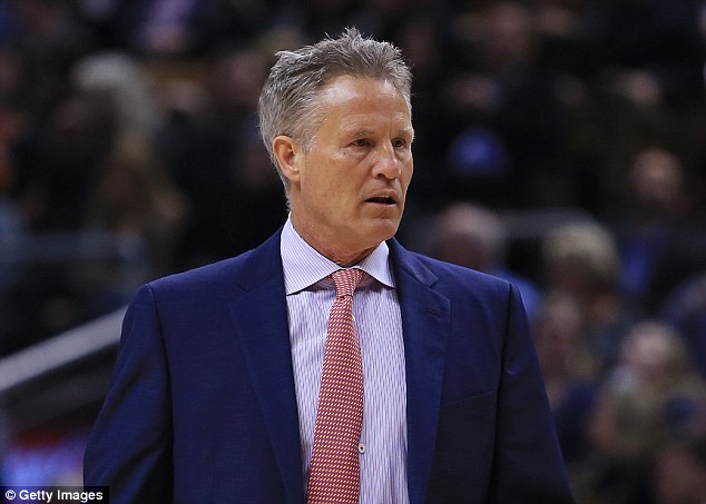 Brett Brown of the Philadelphia 76ers has mentioned young Aussie star Ben Simmons to some of the legends of basketball ahead of the draft