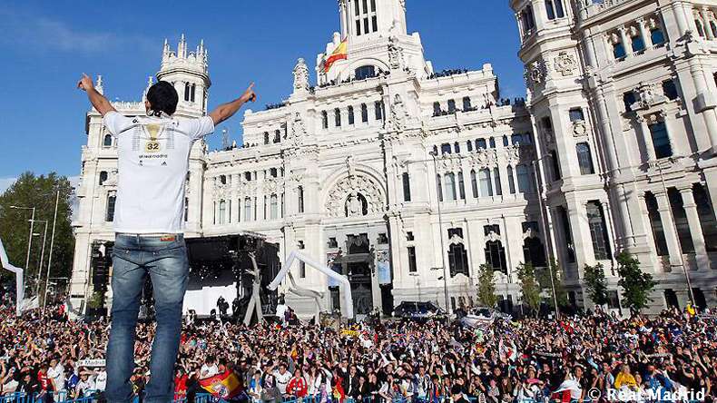 Real Madrid Plaza de Cibeles