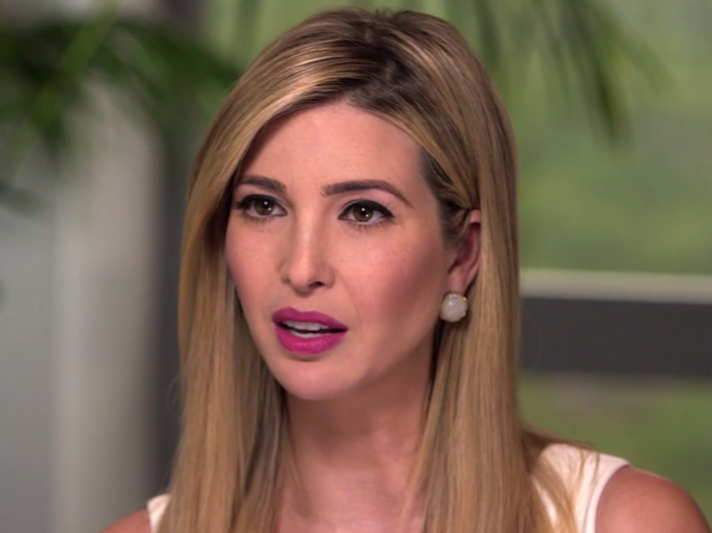 CBS This Morning Ivanka Trump