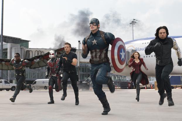 Red carpet treatment for Captain America stars