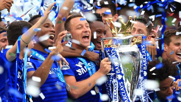 Captain John Terry has led Chelsea to four Premier League titles