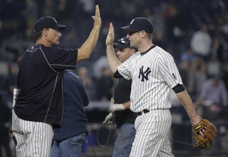 Chase Headley is feeling pretty good as he belts his first home run of the season in a 7-3 win for the Royals