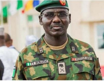 Chief of Army Staff Lt-Gen. Tukur Buratai