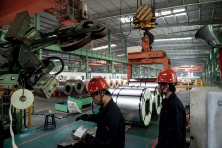 Pushing Chinese Steel Abroad