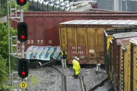 The derailment near the Rhode Island Avenue Metro station sent 14 cars off the tracks