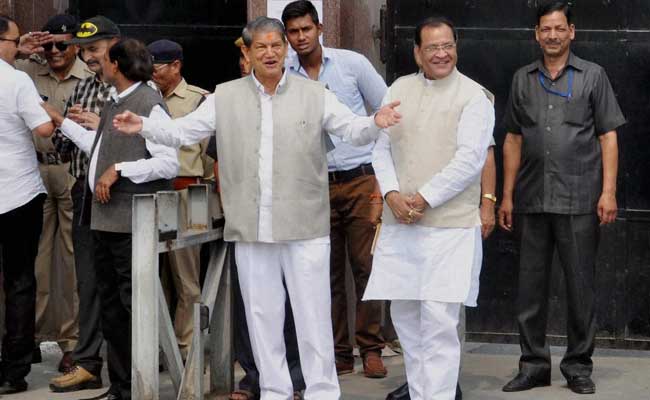 Harish Rawat won Floor Test Voting