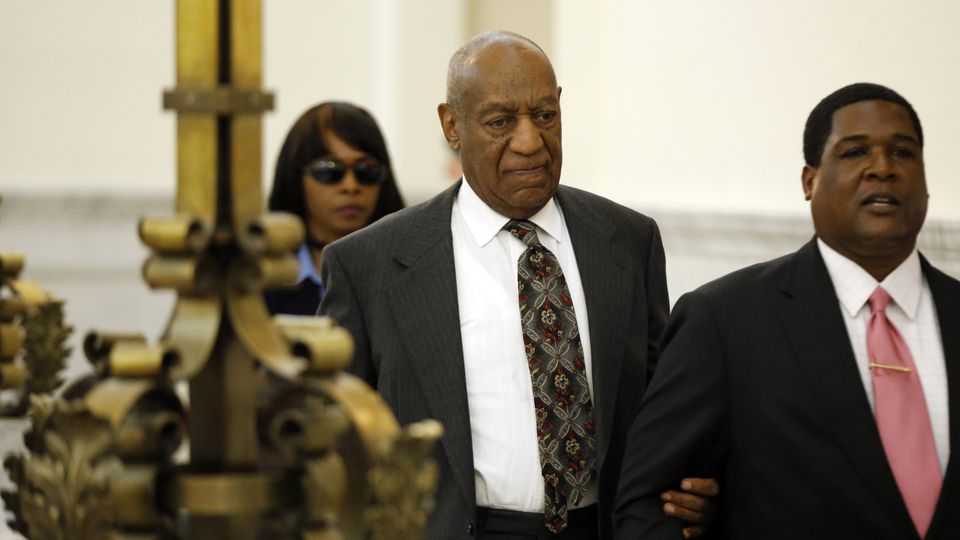 Cosby arrives in court earlier today
 
    Cosby arrives in court earlier today