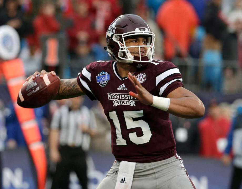 Former Mississippi State quarterback Dak Prescott was selected in the fourth round with the 135th pick. He was arrested and charged with DUI in March