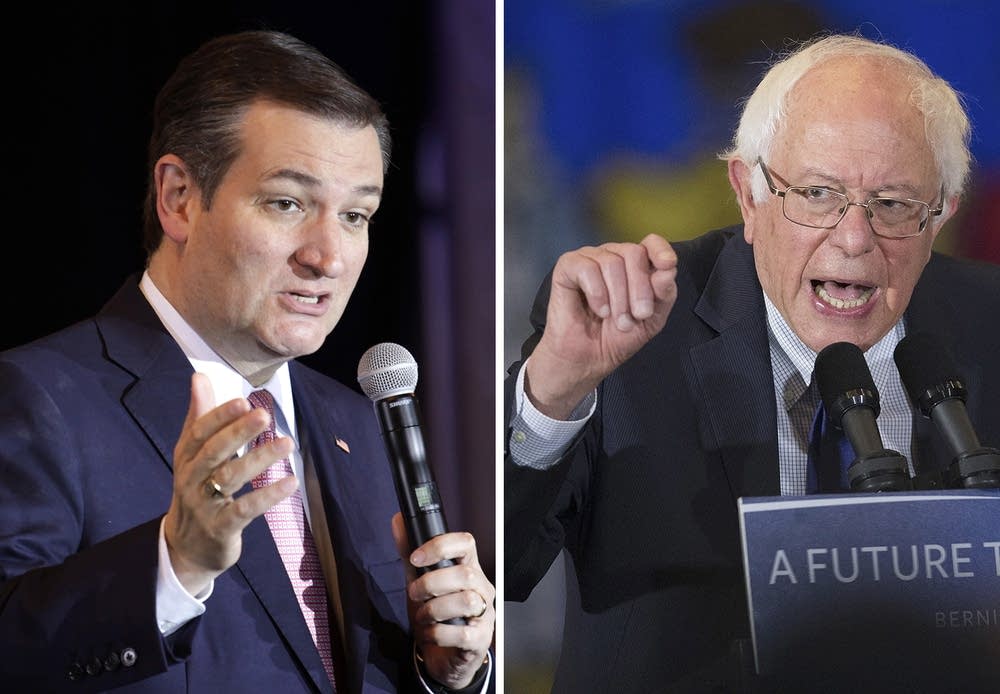 Ted Cruz and Bernie Sanders