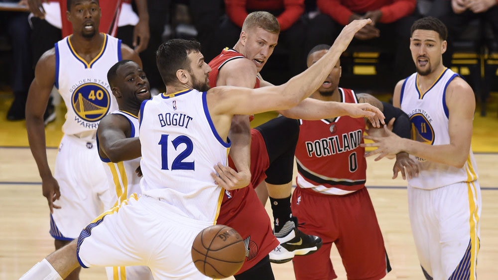 Warriors Advance To Western Conference Finals With 125-121 Win Over Trail Blazers