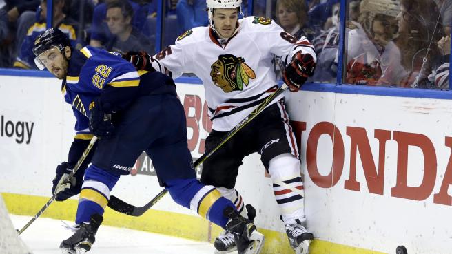 St. Louis ousts champion Blackhawks from Stanley Cup playoffs