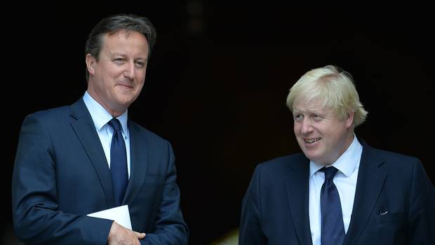 David Cameron is'sorry Boris isn't on the In side