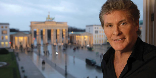 David Hasselhoff in Berlin Germany