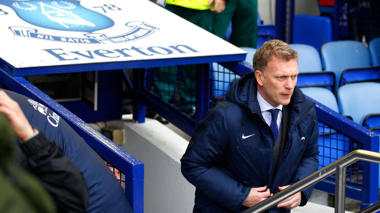 David Moyes left Everton to take the Manchester United job at the end of the 2012/3 season