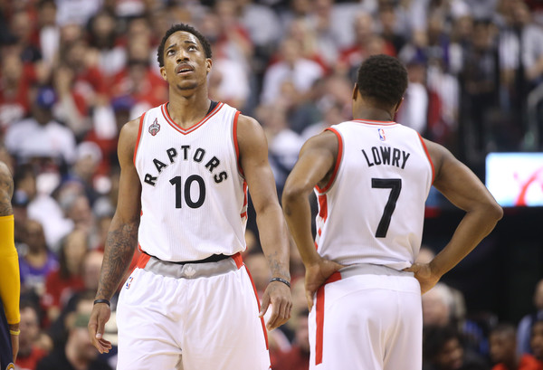 DeMar Derozan and the Toronto Raptors were staring at 13-point deficit entering the final period