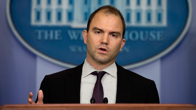 Deputy National Security Advisor Ben Rhodes