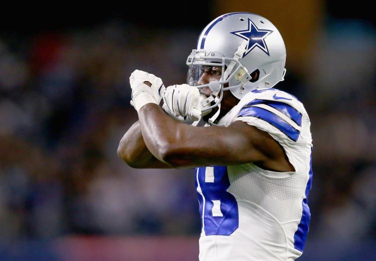 Dez Bryant's signature move with the Cowboys is putting the X up after touchdowns