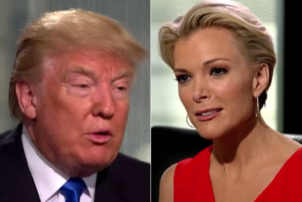 'Let's talk about us: Megyn Kelly's on-air therapy session with Donald Trump got a little weird for awhile there