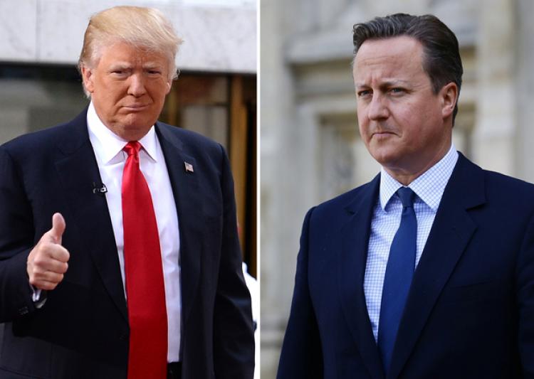 Donald Trump and David Cameron India Tv