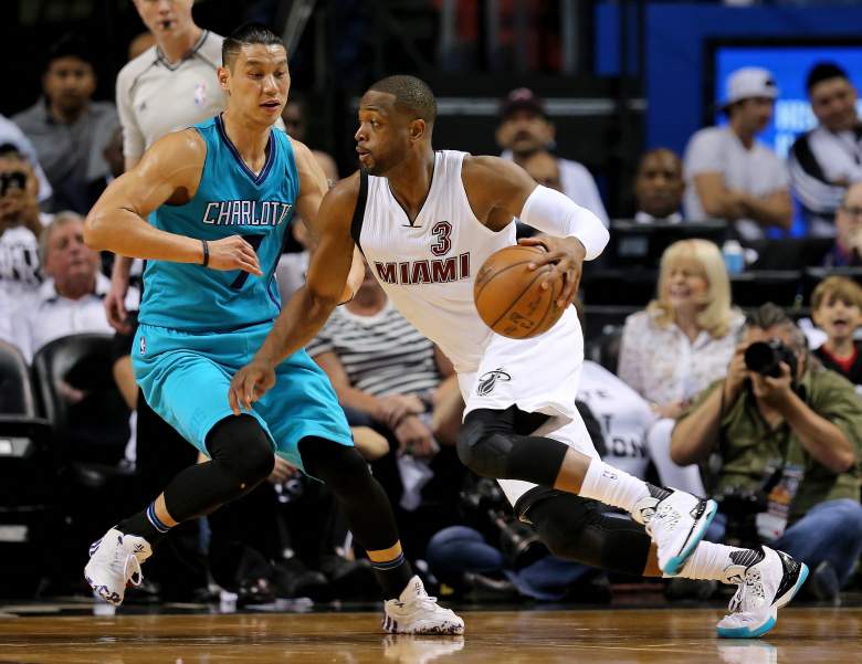 Dwayne Wade leads the Heat over Charlotte with 28 points