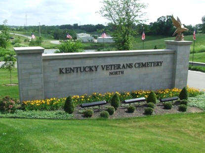 Entrance to Kentucky Veterans Cemetary North