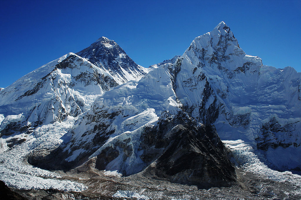 Everest. Image source Wikimedia Commons