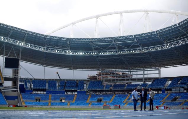 View of the Rio Olympic Stadium