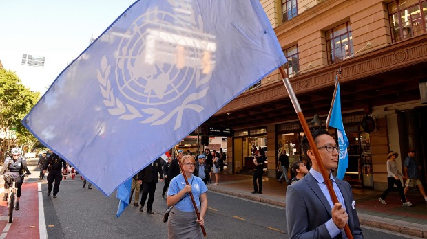 The deaths of the UN soldiers in Mali came less than 48 hours after a march through central Brisbane to honour the work