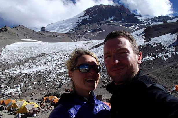 Maria Strydom and husband Robert Gropel