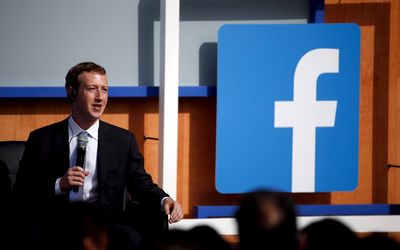 Facebook CEO Mark Zuckerberg speaks on stage during a town hall with Indian Prime Minister Narendra Modi at Facebook's headquarters in California last year. Facebook whose value lies in nontangibles is one of the most powerful brands in the world. Pictu