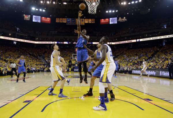 Game 1: Oklahoma City Thunder Beat Golden State Warriors