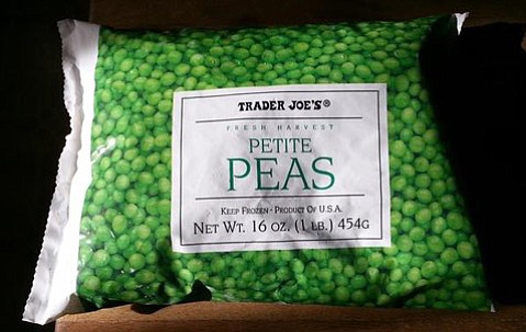 Trader Joe's petite peas are among the recalled products