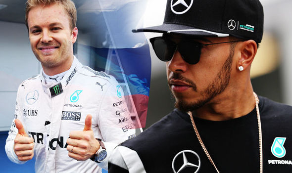 GETTYNico Rosberg's pole position makes him favourite to win again on Sunday