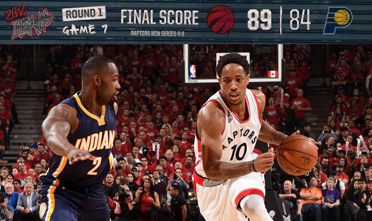 Game Rap Raptors 89 Pacers 84