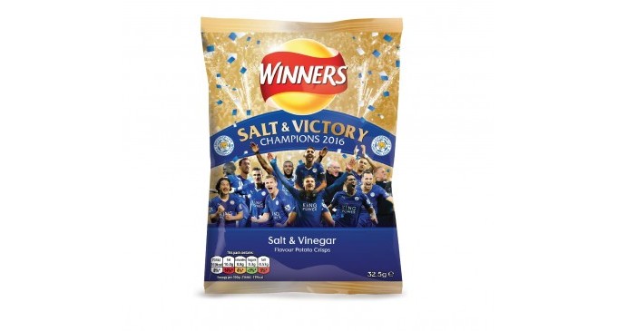 Salt & Victory Walkers celebrates Leicester title with special packs