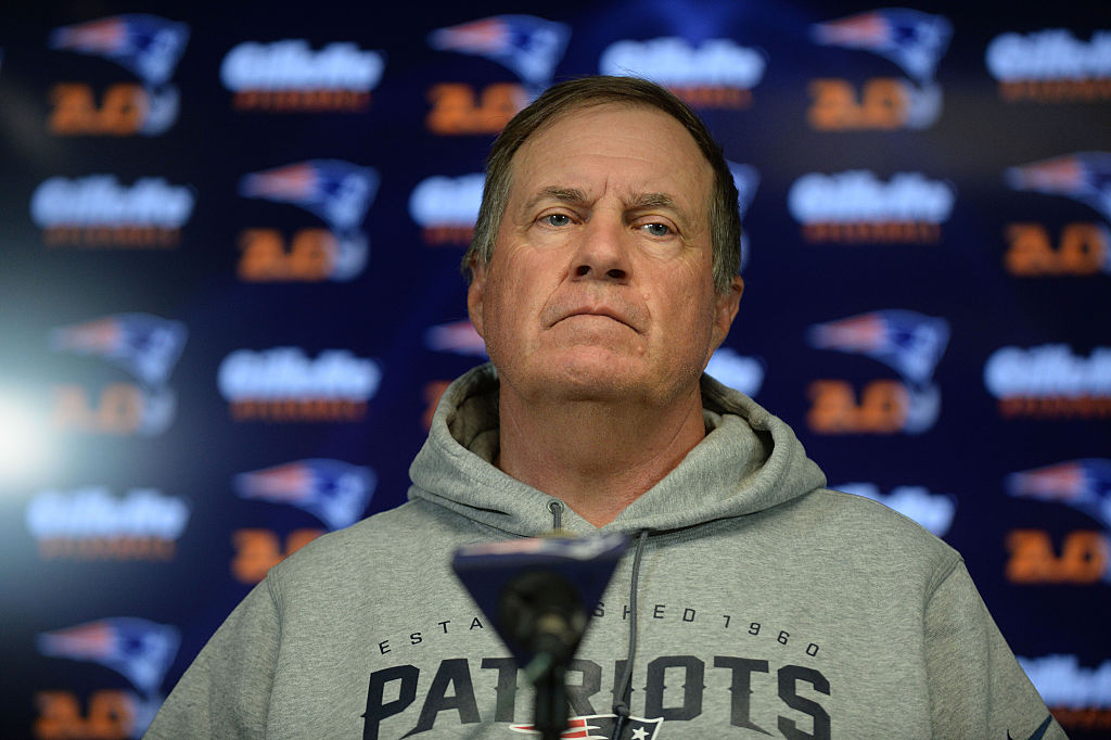 Foxborough Massachusetts. Belichick was asked about NFL Commissioner Roger Goodell's decision to uphold a four