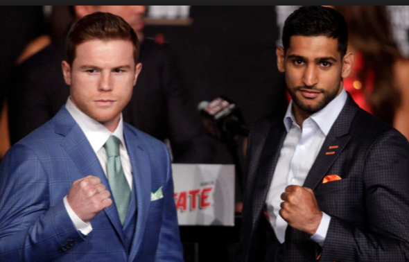 Saul Alvarez does not feel the pressure ahead of fight against Amir Khan