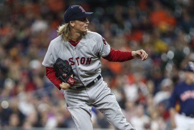 Henry Owens only lasted 3 1/3 innings in his first start of the season