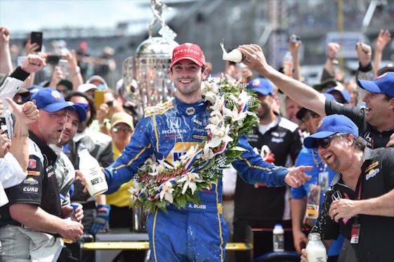 American Alexander Rossi will have his image added to the Borg Warner Trophy as winner of the 100th running of the Indianapolis 500