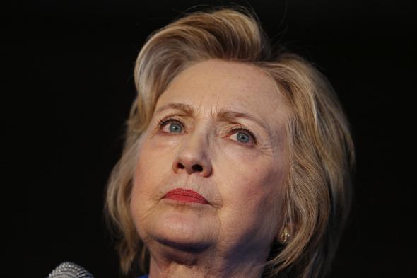 Hillary Clinton in Louisville on Tuesday. Luke Sharrett  Bloomberg  Getty Images