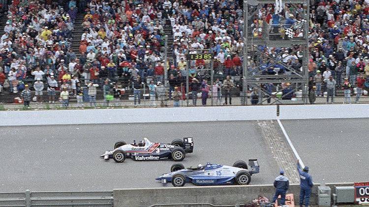 Hinchcliffe, Schmidt find perfect spot for 100th Indy 500