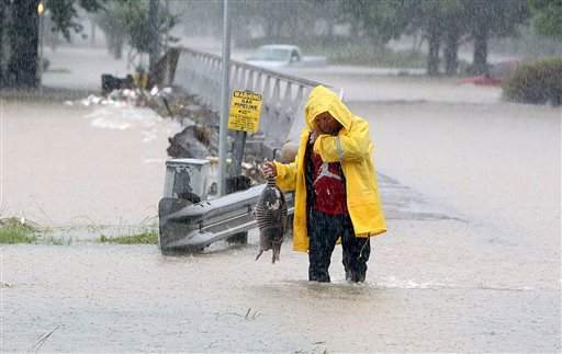 At least 5 killed in Houston-area flooding