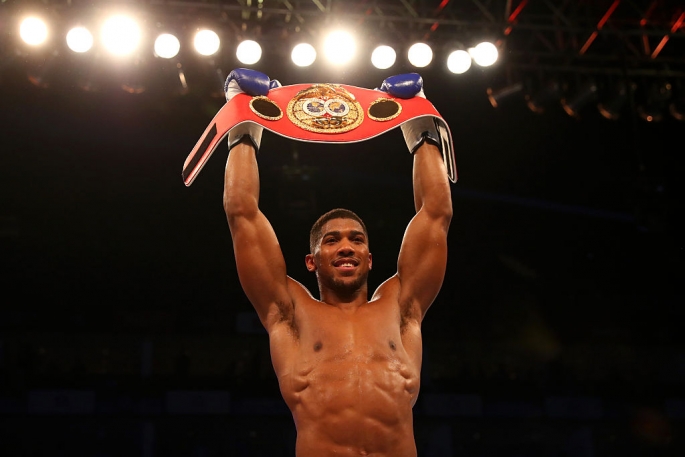 IBF World Heavyweight champion Anthony Joshua