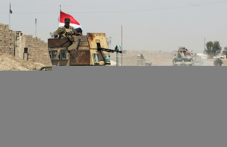 AFP  Ahmad Al-RubayeIraqi pro-government forces reach al Sejar village on the boundary of Fallujah