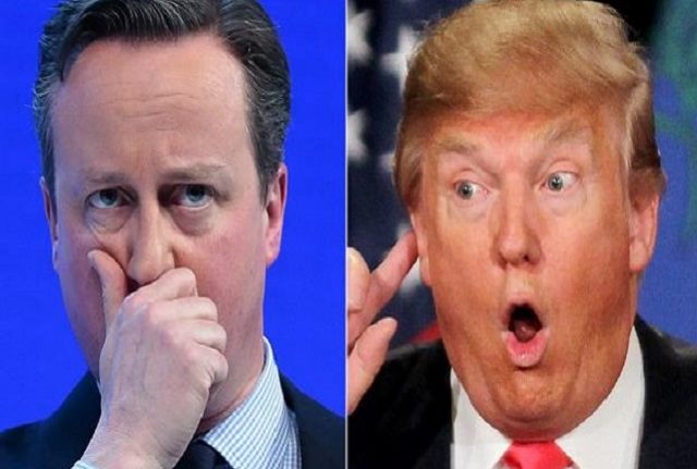 Donald Trump warns of relationship breakdown with David Cameron over Muslim ban