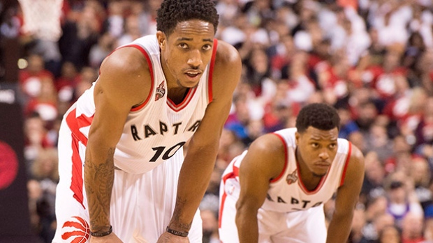 It has been a trying playoff series for the Raptors&#39 De Mar DeRozan left and Kyle Lowry