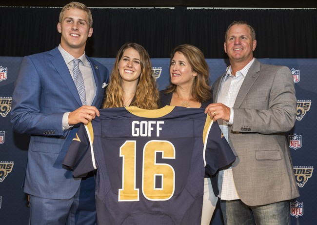 Jared Goff selected first in the NFL Draft