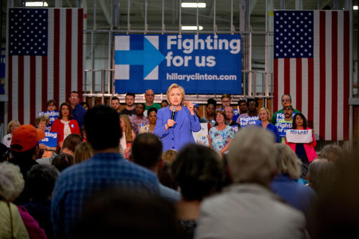 Democratic presidential candidate Hillary Clinton speaks at a campaign stop in Louisville Ky. Democratic presidential front-runner Hillary Clinton sought to avoid primary losses in Kentucky and Oregon on Tuesday