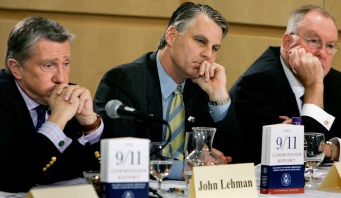 John F Lehman was part of the 9/11 commission